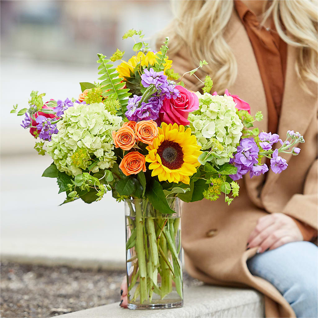 Vibrant Greetings Bouquet – BUTTERFLIES & BOUQUETS, Peterstown WV