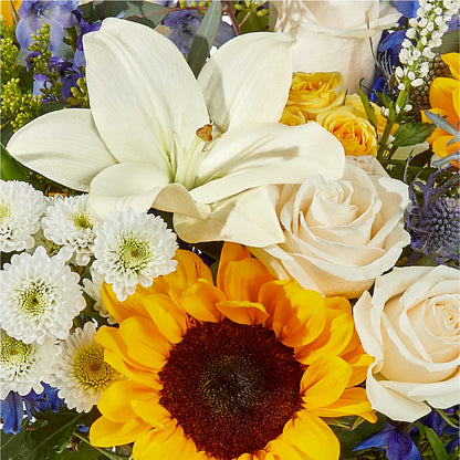Wonderfully Sunny Bouquet – BUTTERFLIES & BOUQUETS, Peterstown WV