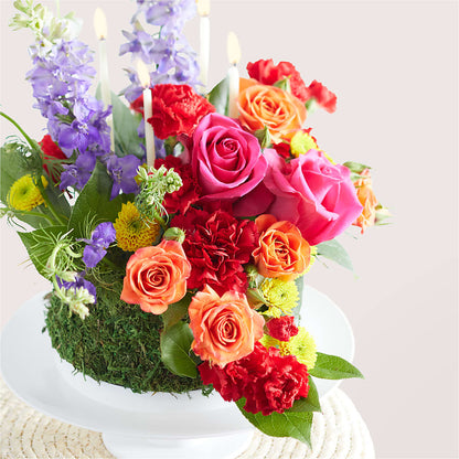 Best Year Yet Floral Cake – BUTTERFLIES & BOUQUETS, Peterstown WV