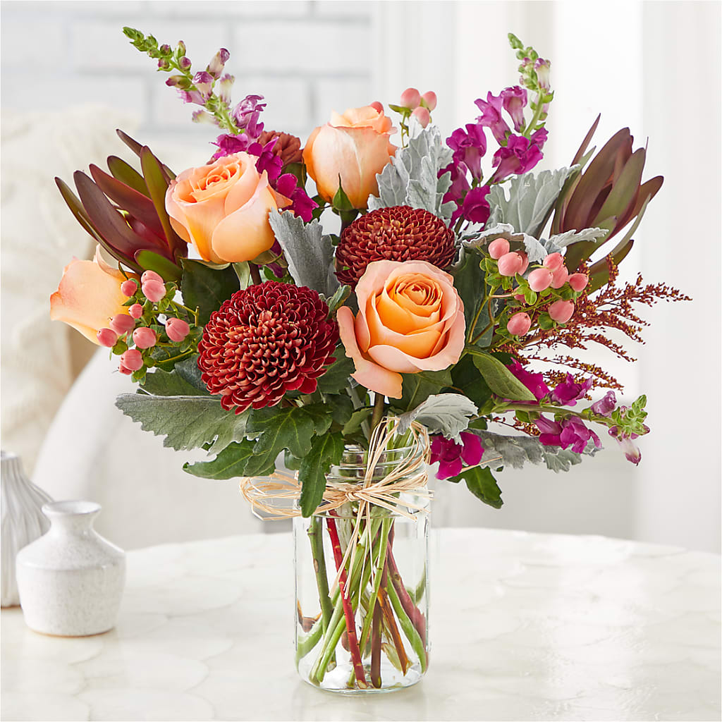 Moody Hues Bouquet – BUTTERFLIES & BOUQUETS, Peterstown WV