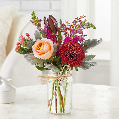 Moody Hues Bouquet – BUTTERFLIES & BOUQUETS, Peterstown WV