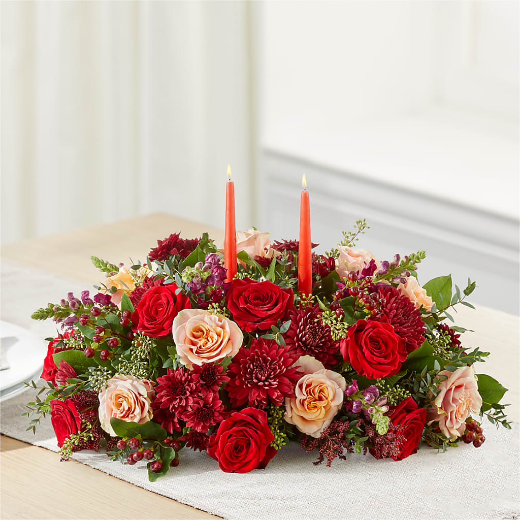 Most Thankful Centerpiece – BUTTERFLIES & BOUQUETS, Peterstown WV