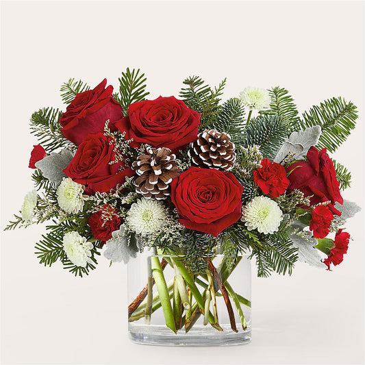 Yule Cheer Bouquet – BUTTERFLIES & BOUQUETS, Peterstown WV