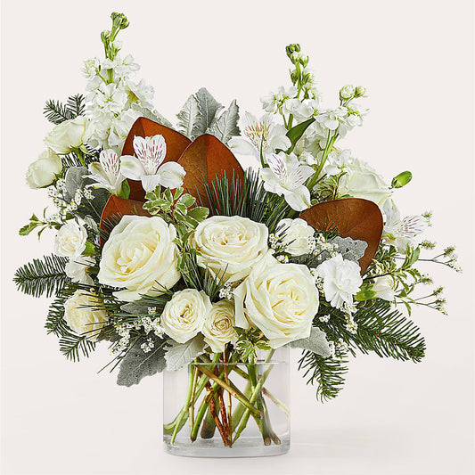 Fresh Snowfall Bouquet – BUTTERFLIES & BOUQUETS, Peterstown WV
