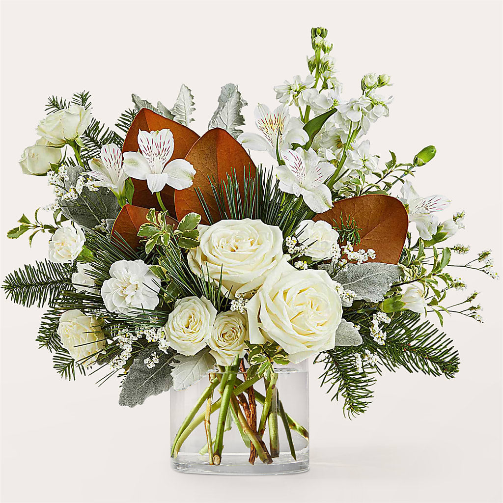Fresh Snowfall Bouquet – BUTTERFLIES & BOUQUETS, Peterstown WV
