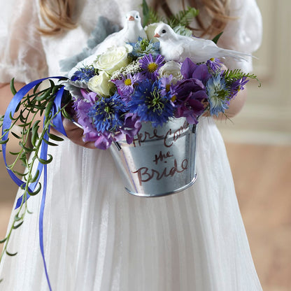 Enchantment Flower Girl Arrangement – BUTTERFLIES & BOUQUETS, Peterstown WV