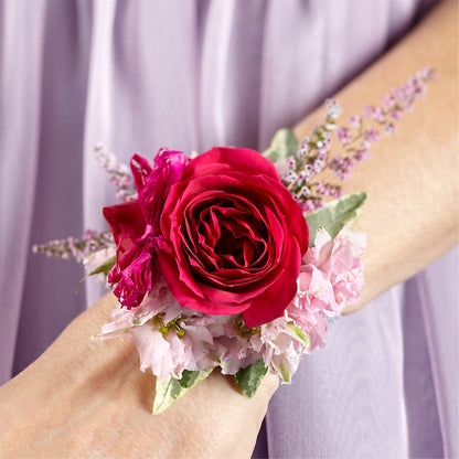 Rose Charm Corsage – BUTTERFLIES & BOUQUETS, Peterstown WV