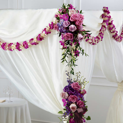 Color & Light Chuppah Decor – BUTTERFLIES & BOUQUETS, Peterstown WV
