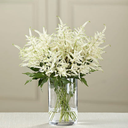White Astilbe Bouquet – BUTTERFLIES & BOUQUETS, Peterstown WV